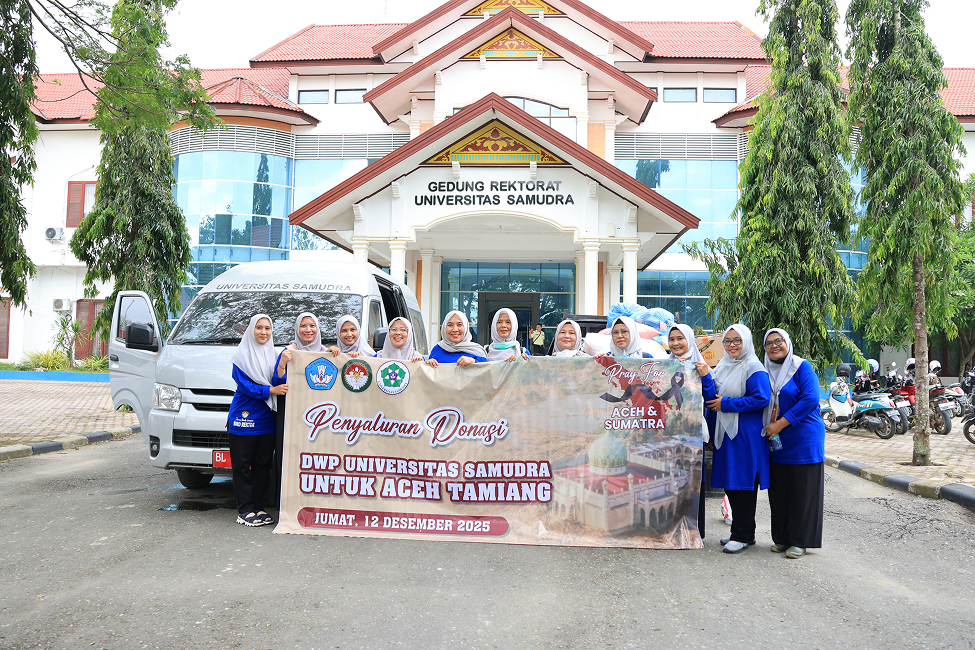 DWP Unsam Salurkan Bantuan Korban Banjir Aceh Tamiang