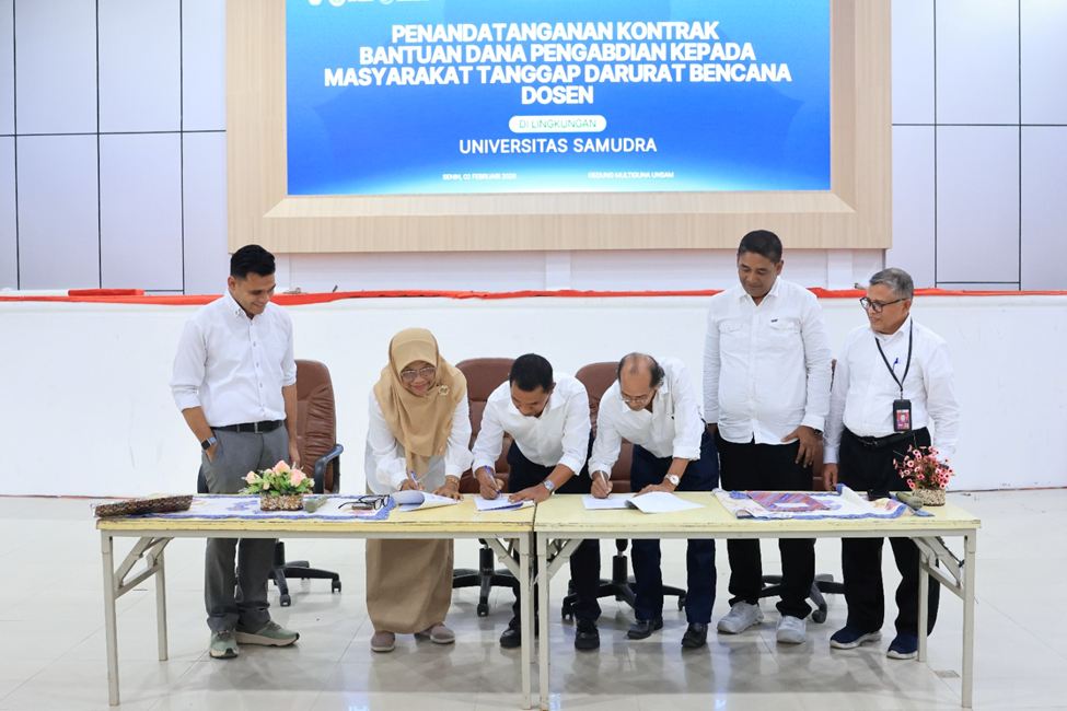 251 Proposal Didanai, Unsam Memperluas Pengabdian Masyarakat Pascabanjir