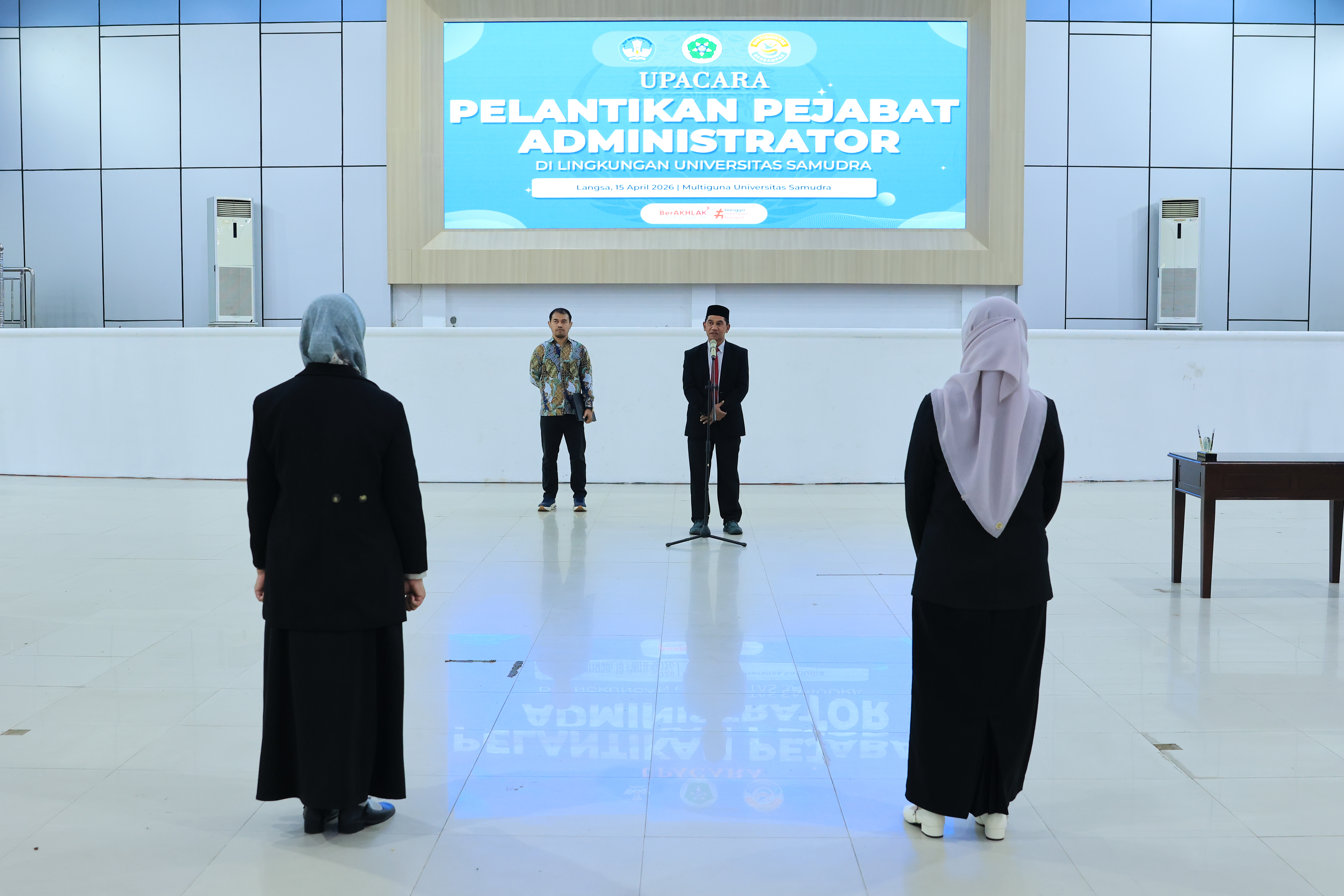 Tingkatkan Kinerja Organisasi, Unsam Lantik Pejabat Administrator