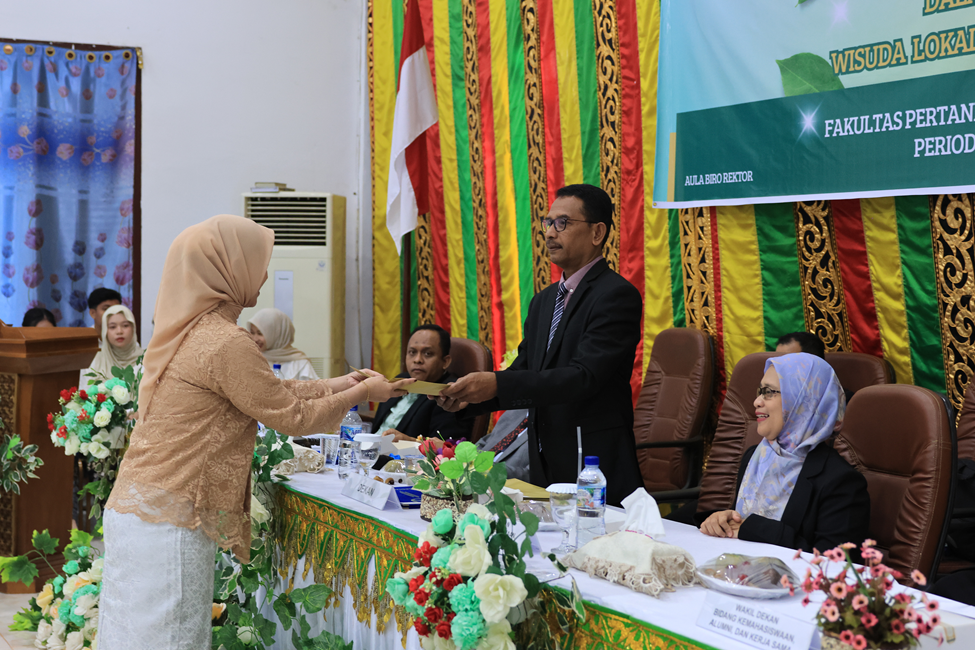 Fakultas Pertanian Unsam Gelar Wisuda Lokal Periode I Tahun 2026, Luluskan 75 Sarjana